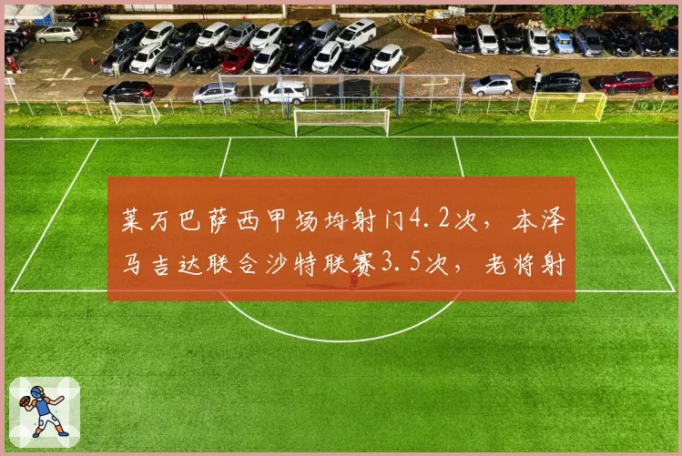 莱万巴萨西甲场均射门4.2次，本泽马吉达联合沙特联赛3.5次，老将射门欲望对比
